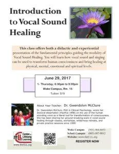 Introduction to Vocal Sound Healing Class Santa Barbara June 29th 2017 McClureINTROSummer2017 1 232x300