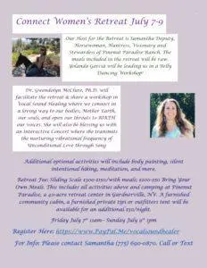 Pinenut Paradise Ranch: 3 Day Women’s Connect Retreat July 7-9, 2017 Gardnerville NV SamanthaDeputy7.7.17Connect FlyerPresenter 1 232x300