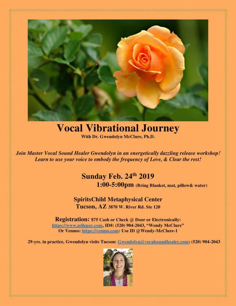 Vocal Vibrational Journey Tucson 2.24.19 @ SpiritsChild Metaphysical Center 1-5pm Tucson2.24.19 1 1 791x1024