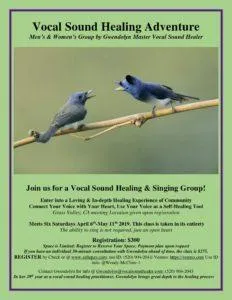 Mens Womens Vocal Sound Healing Class 1 232x300