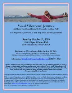 Nevada City CA Vocal Vibrational Journey Oct. 5th 2019 NevadaCity10.5.19Vocal Vibrational Journey 1 232x300