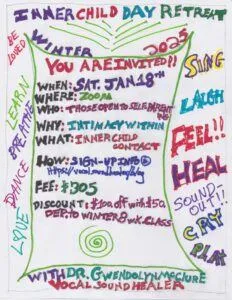 Winter 2025 Inner Child Day Retreat January 18th, 10am-4pm Pacific Flyer Winter 2025 Inner Child Day Retreat 1 232x300