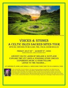 Copy of Voices & Stones: 2025 Celtic Tour 2025 Sacred Sites Tour Flyer 1 2 232x300