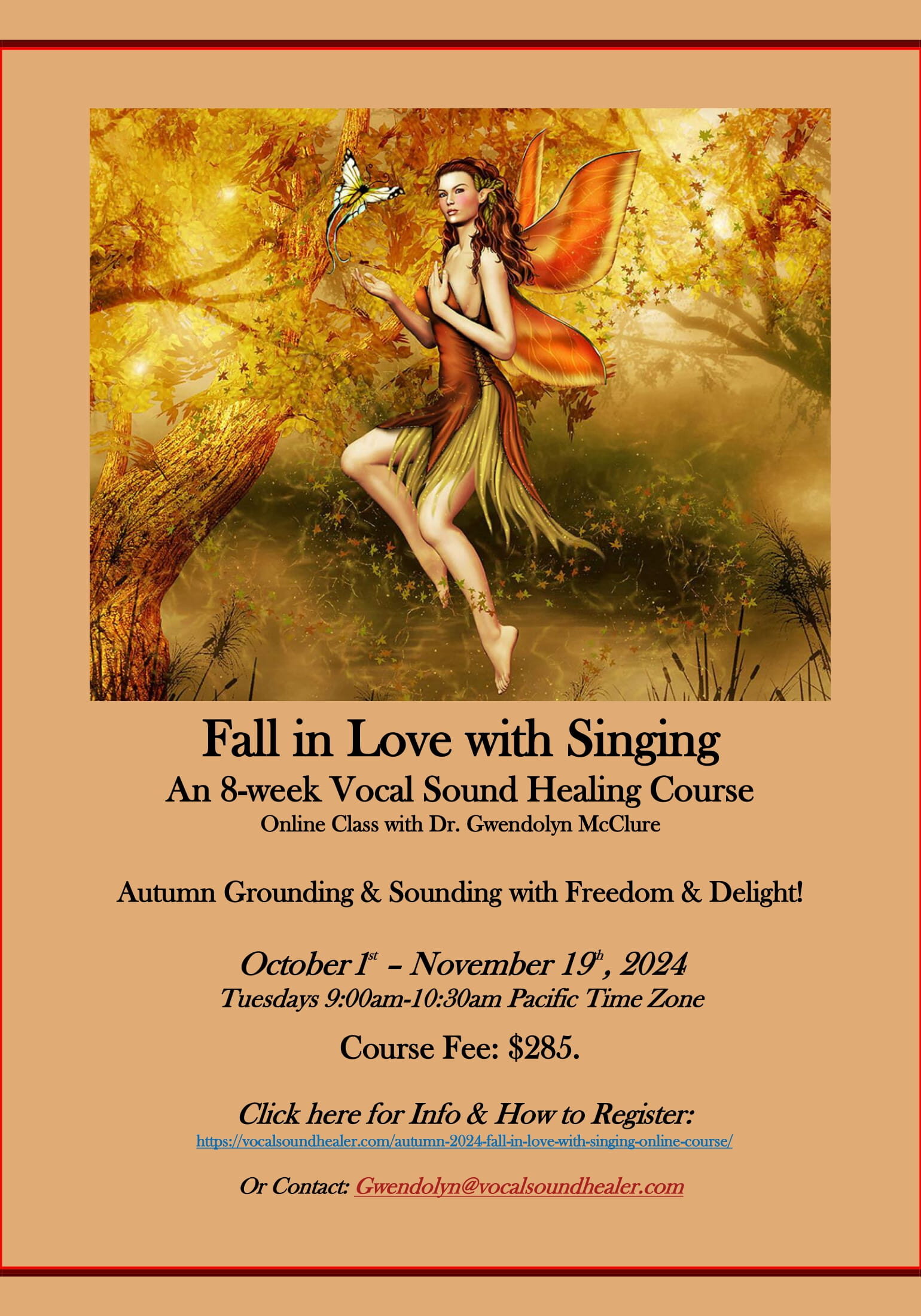 Autumn 2024 Flyer Fall in Love with Singing-1